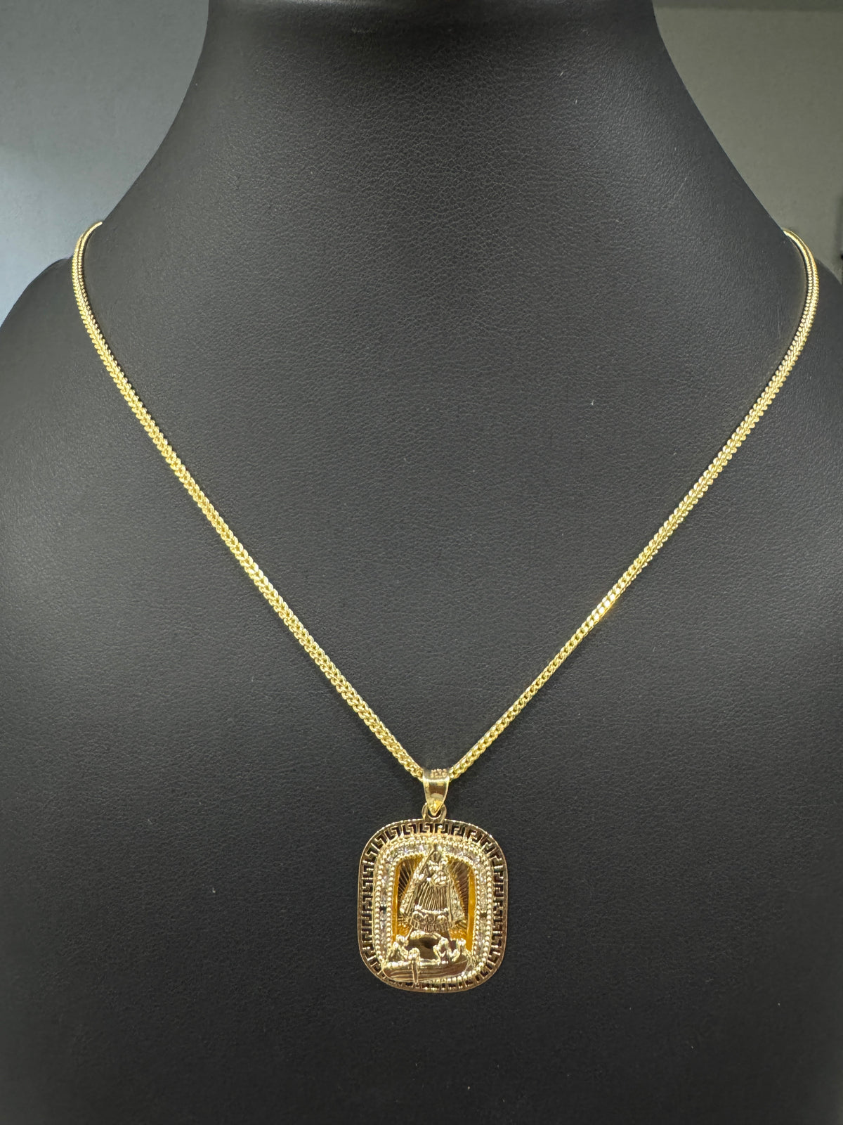 Cadena franco oro 10k original