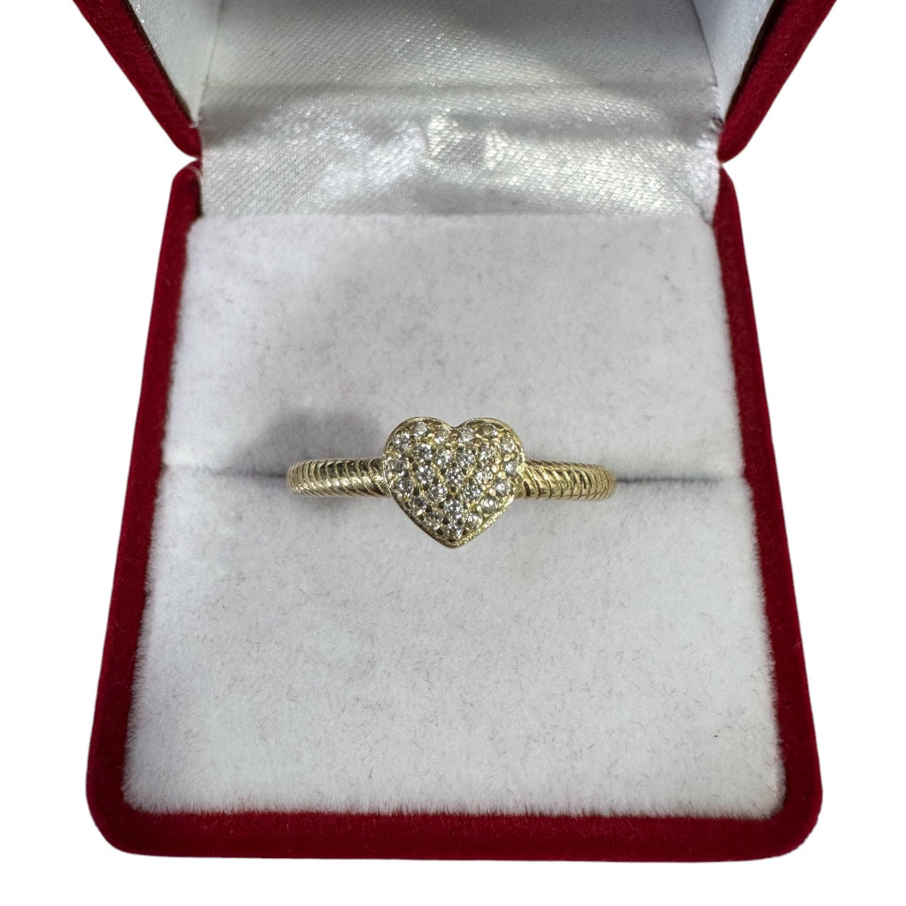 Anillo oro 10k original