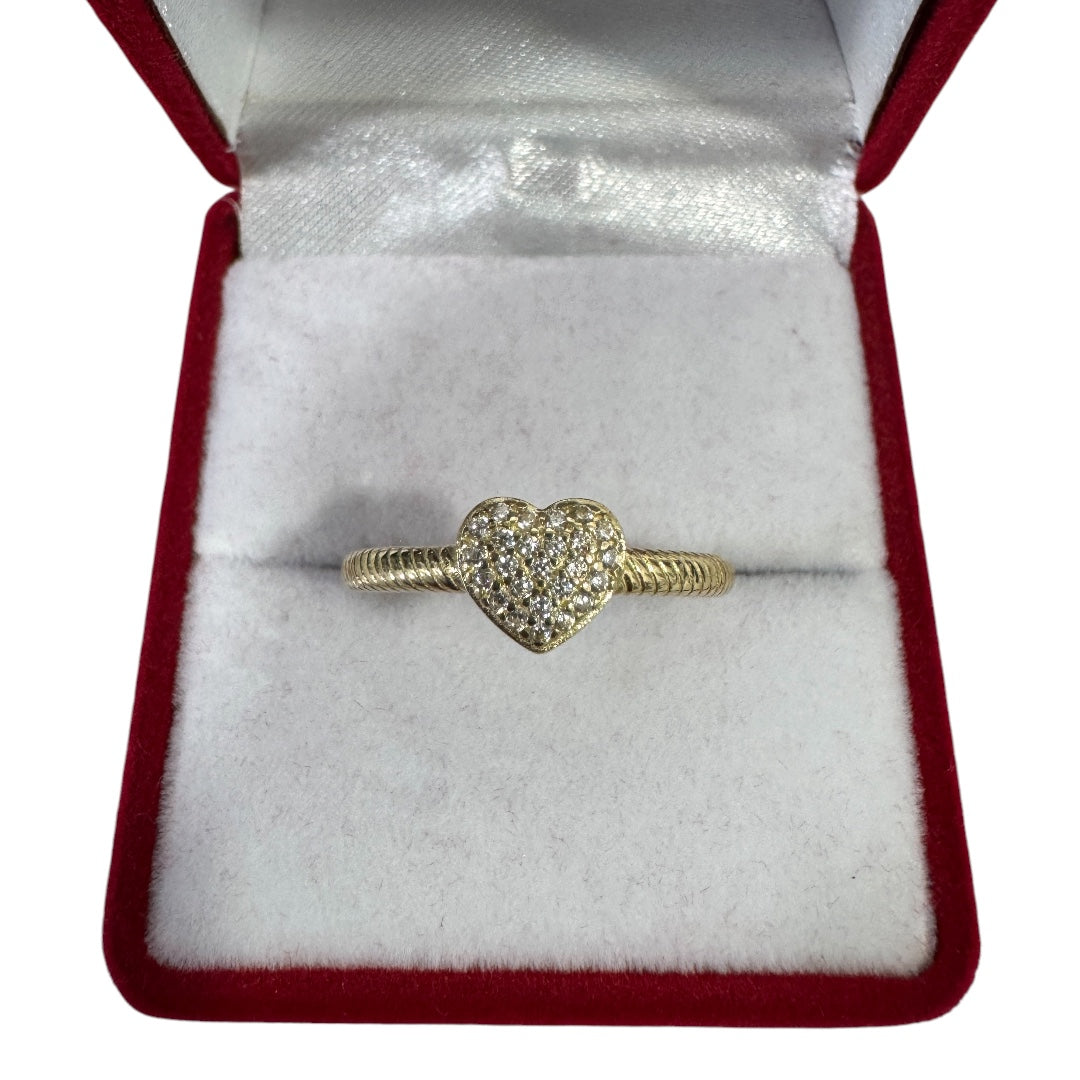 Anillo oro 10k original